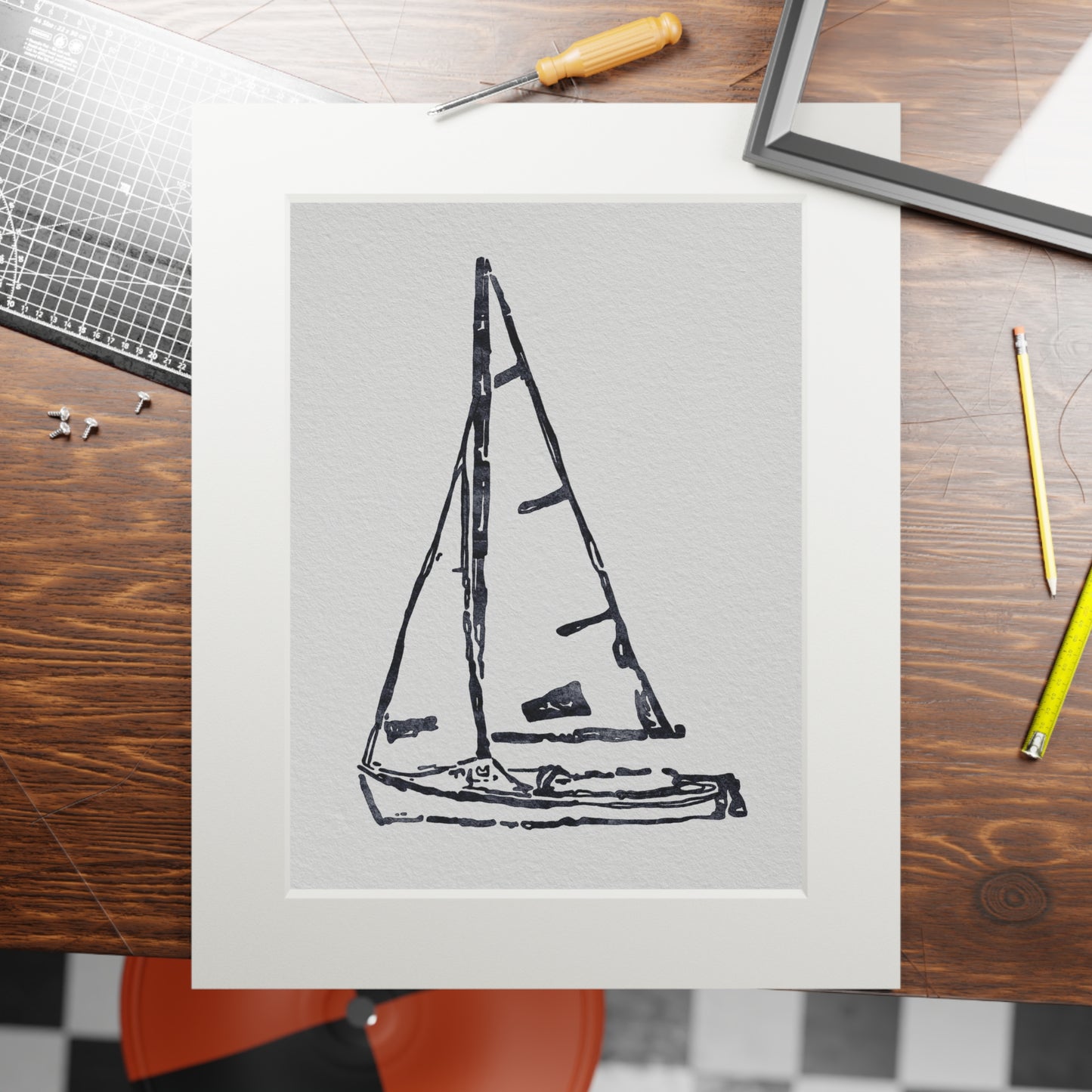 Sailboat Print