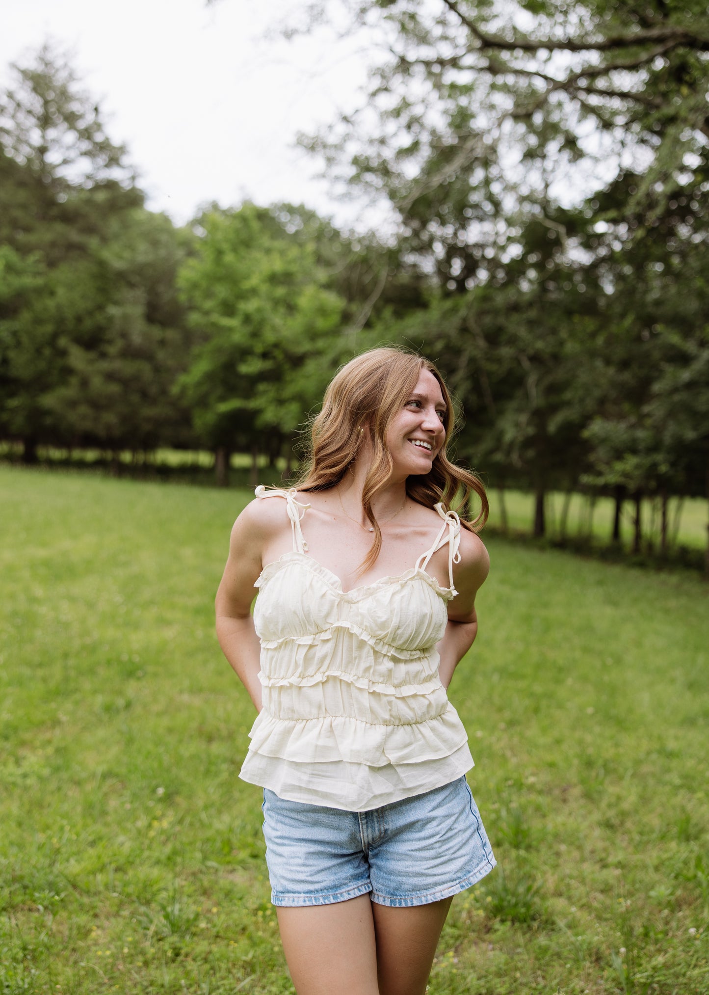 Annie Ruffle Tank