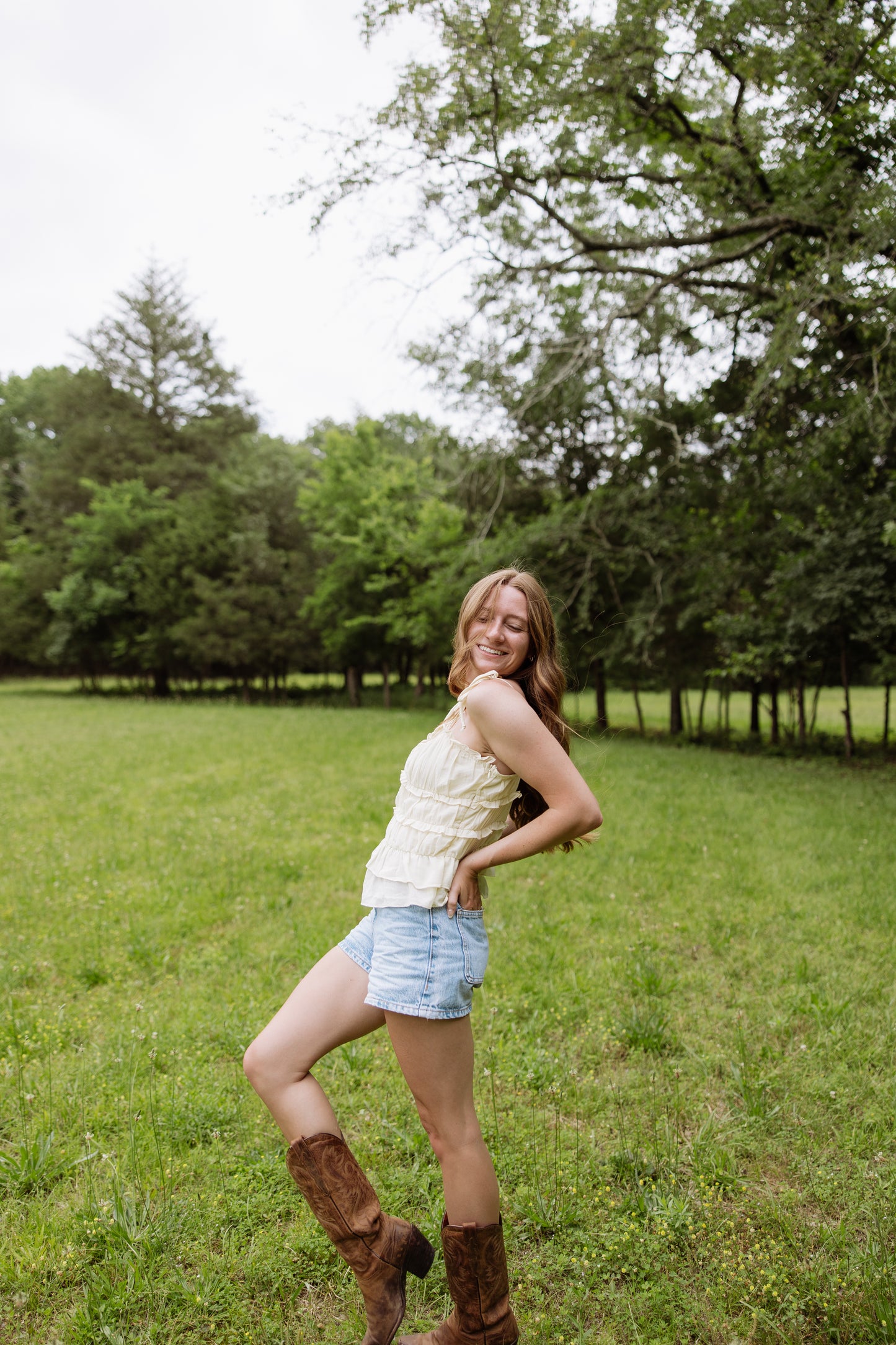 Annie Ruffle Tank