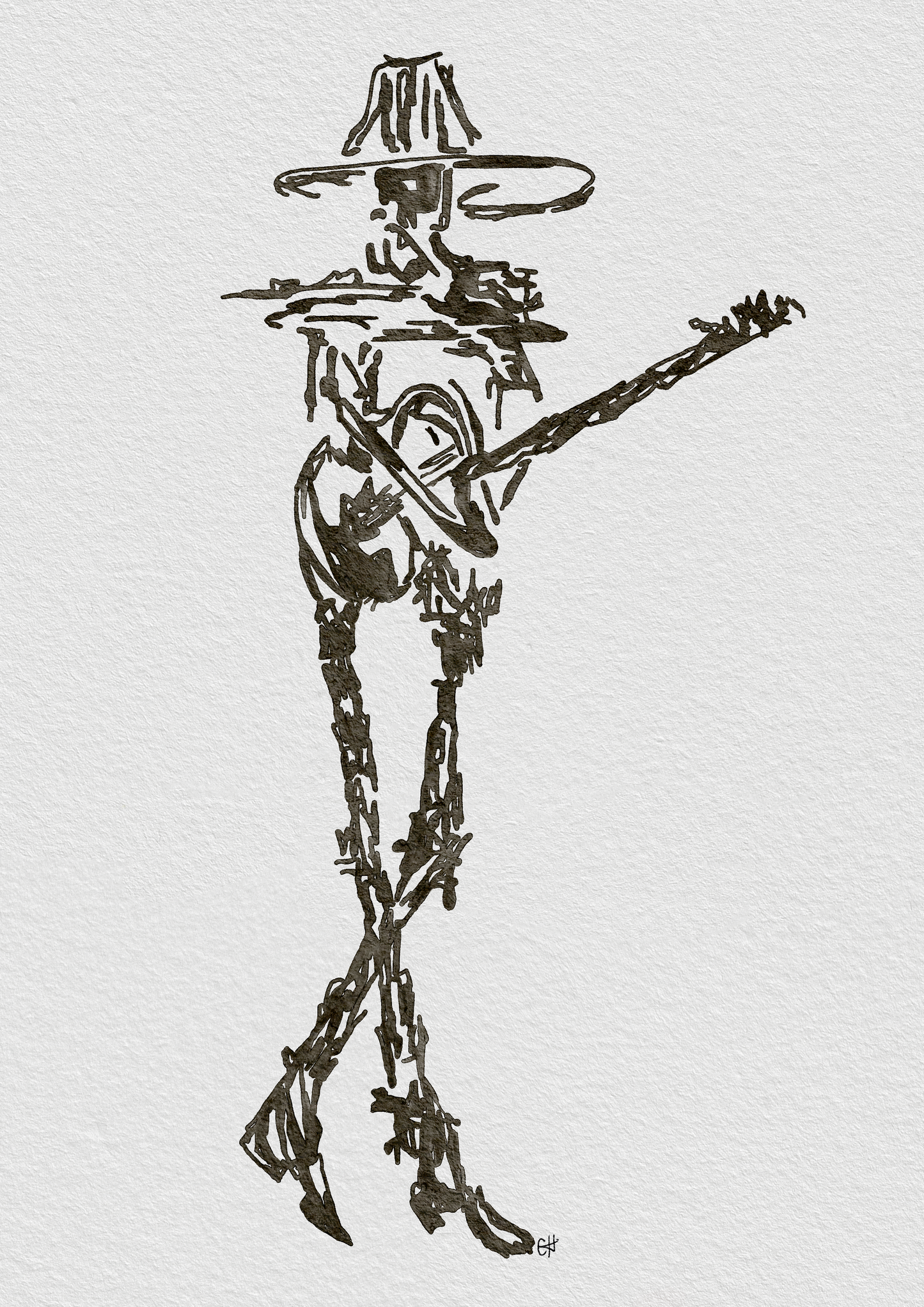 Modern Cowboy Print