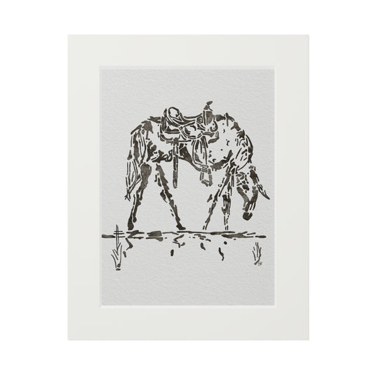 Modern Horse Print