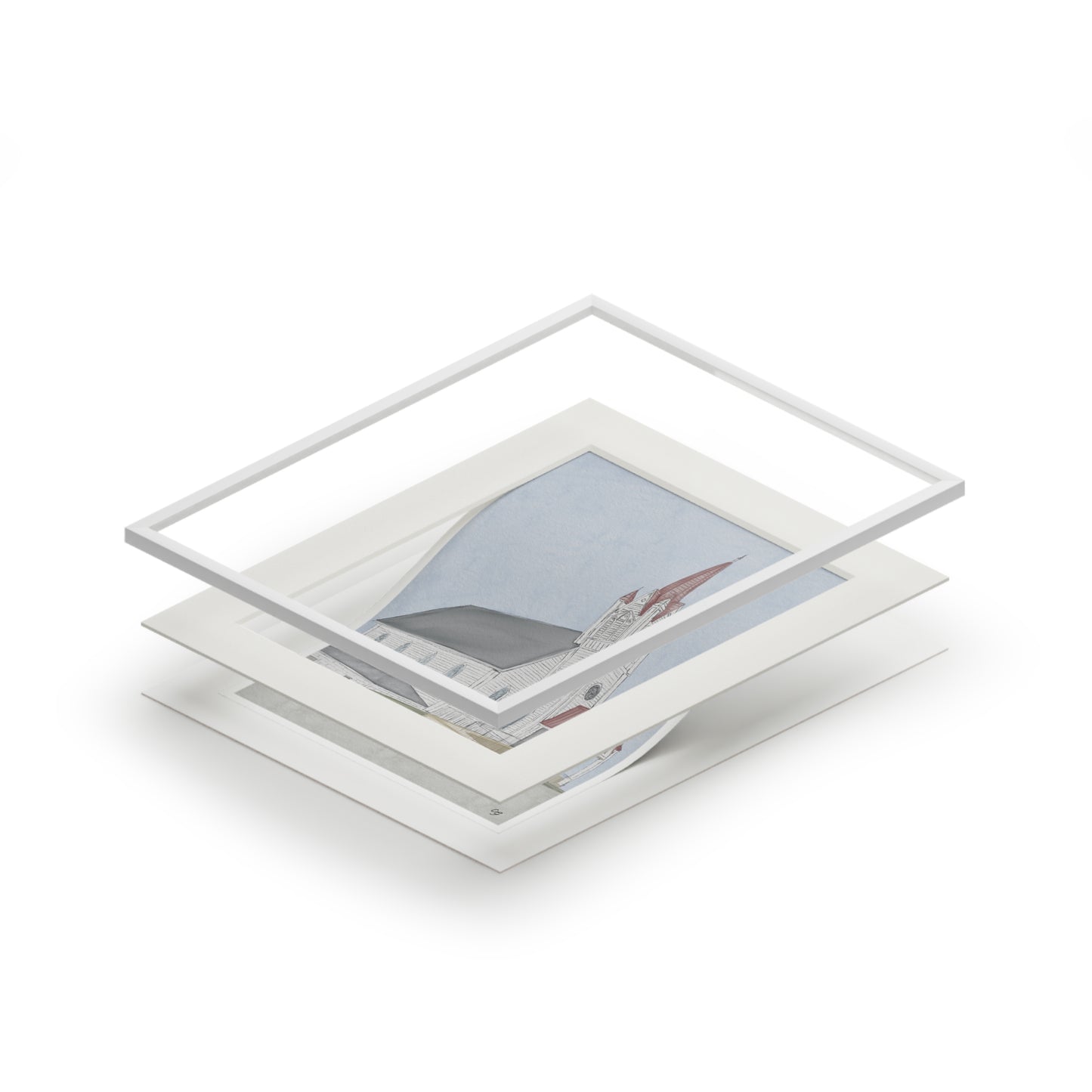 Nolensville Church Print