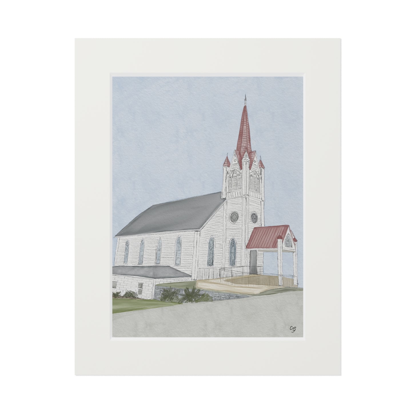 Nolensville Church Print