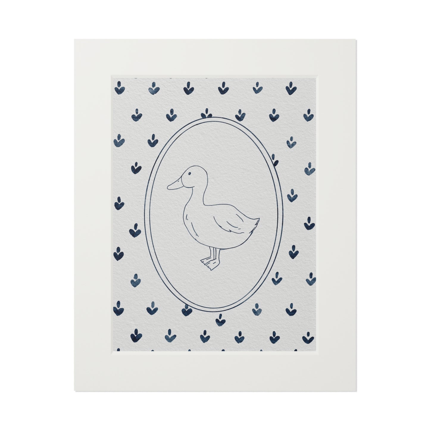 Farm House Duck Print