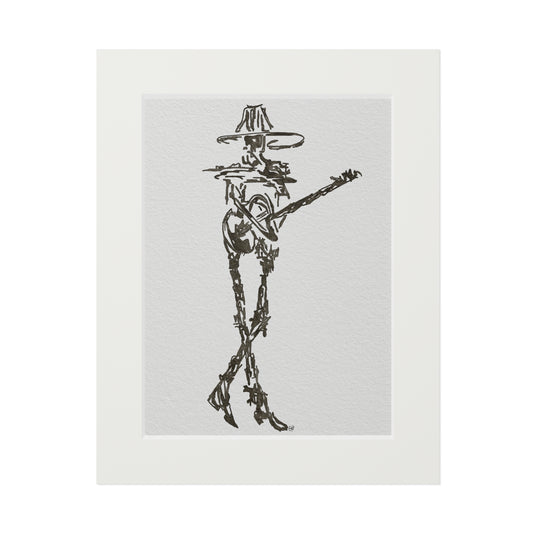 Modern Cowboy Print