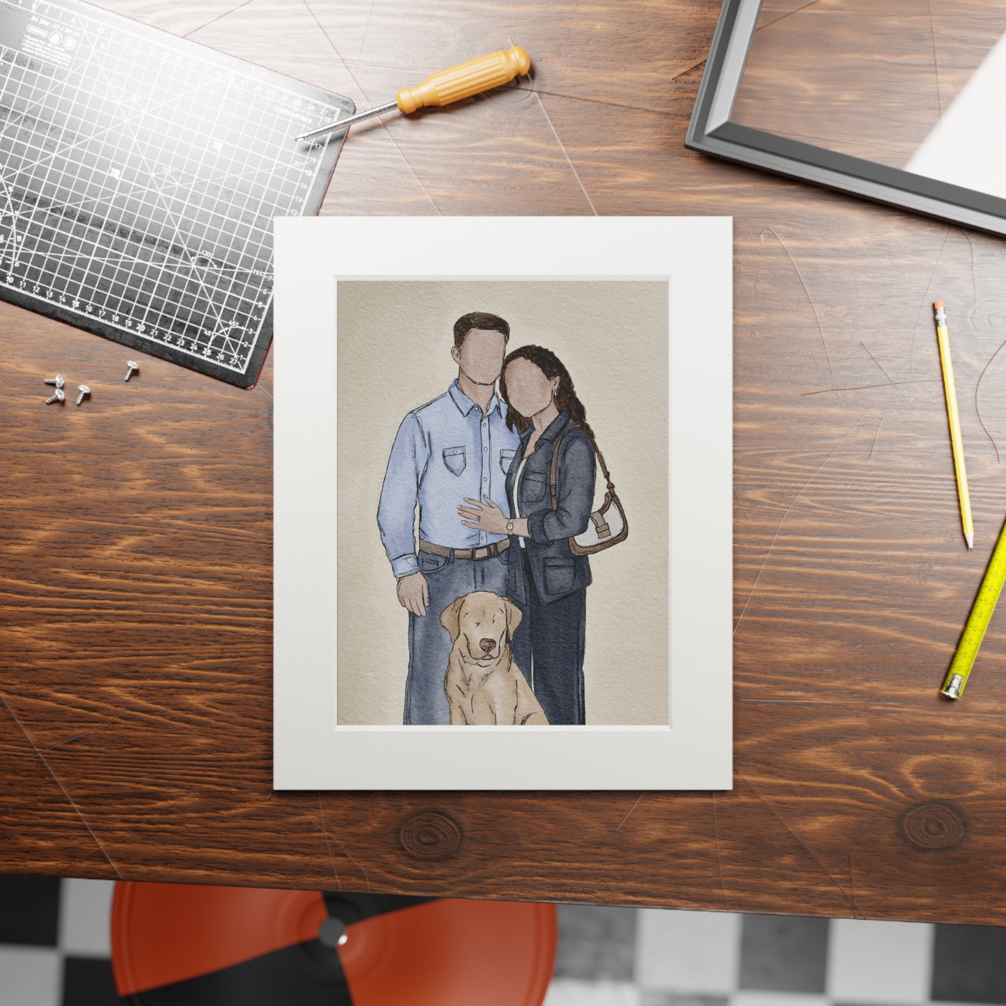 Fine Art Prints (Passepartout Paper Frame)