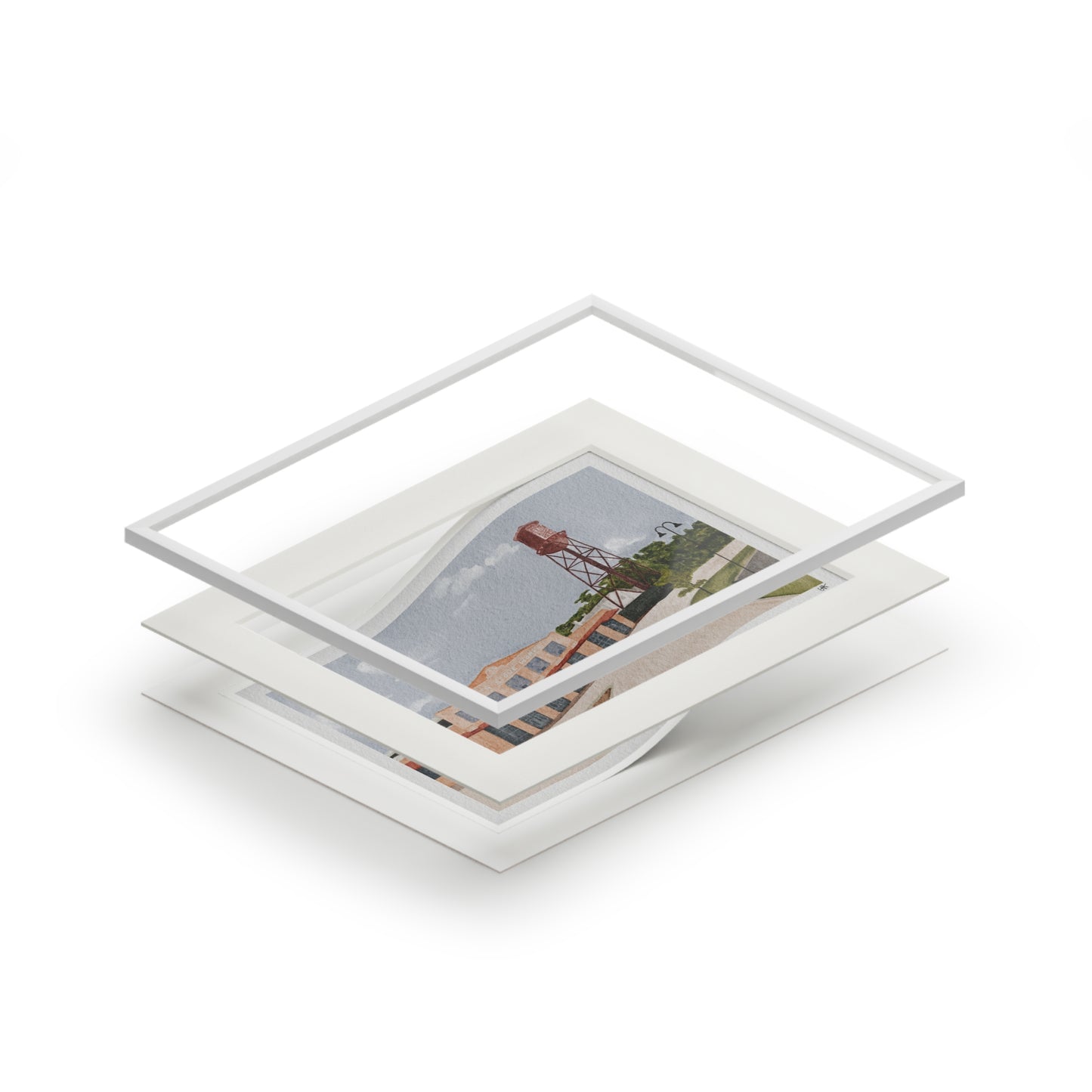 Franklin Factory Print