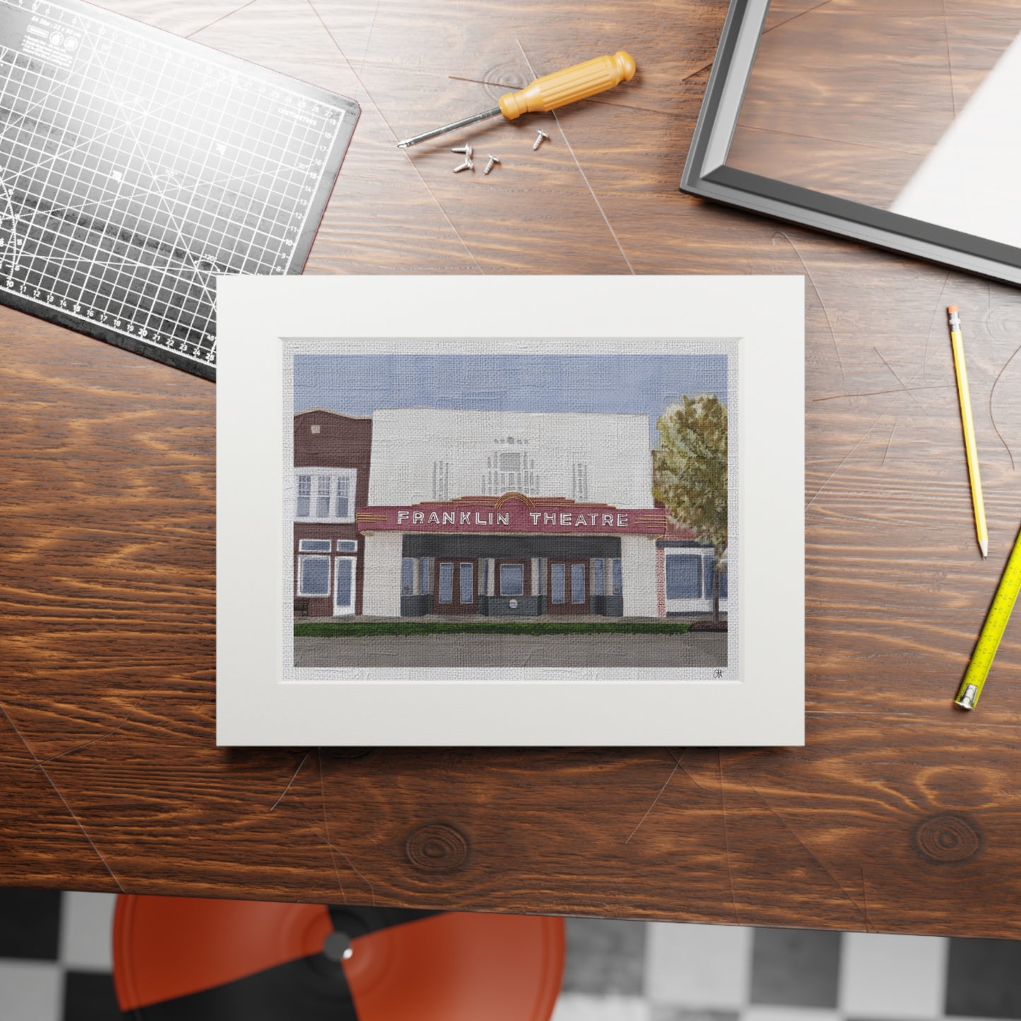 Franklin Theatre Print