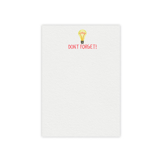 Don't Forget Notepad