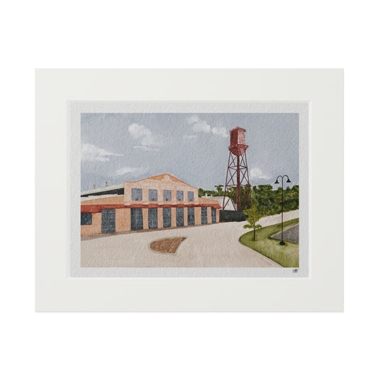 Franklin Factory Print
