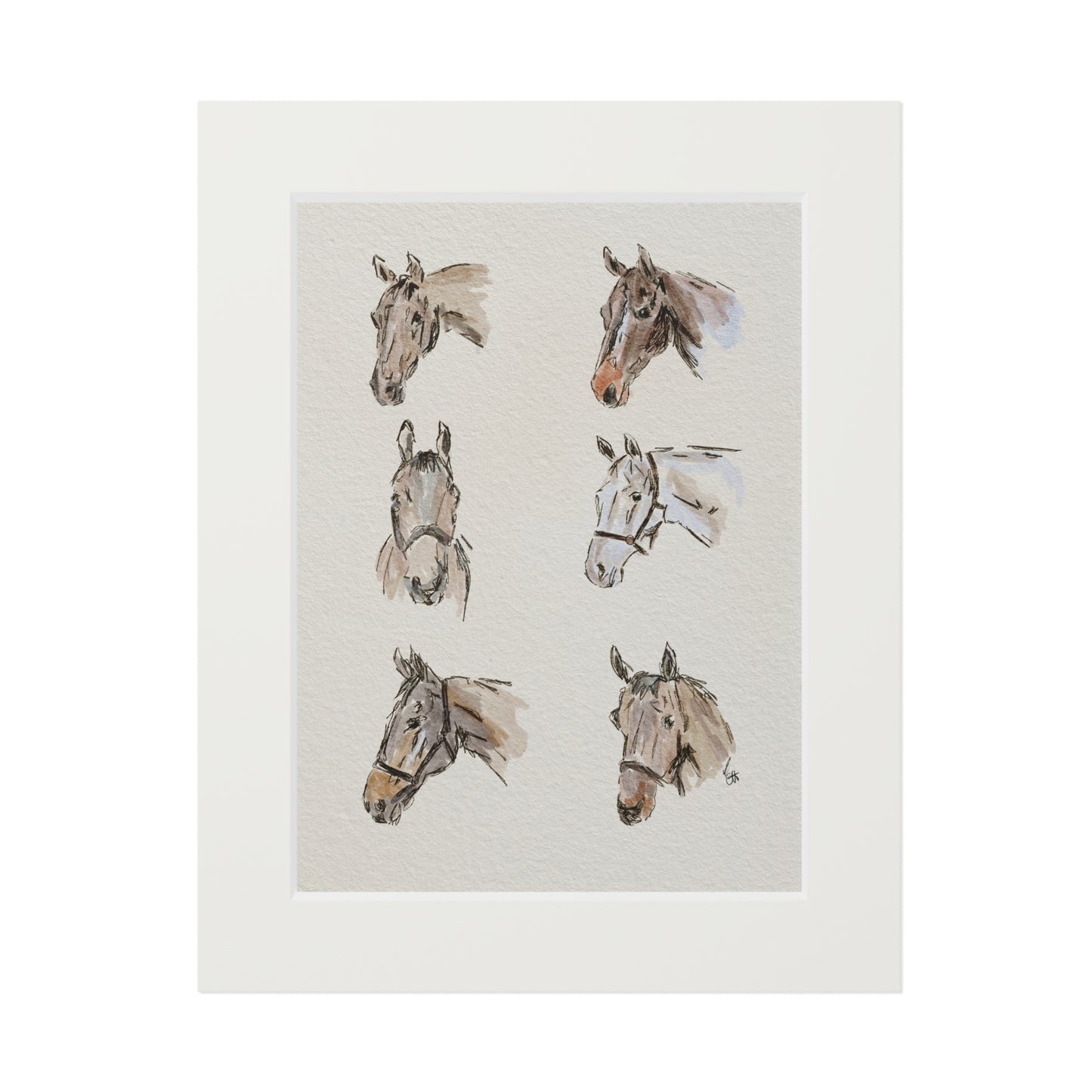 Horses Print