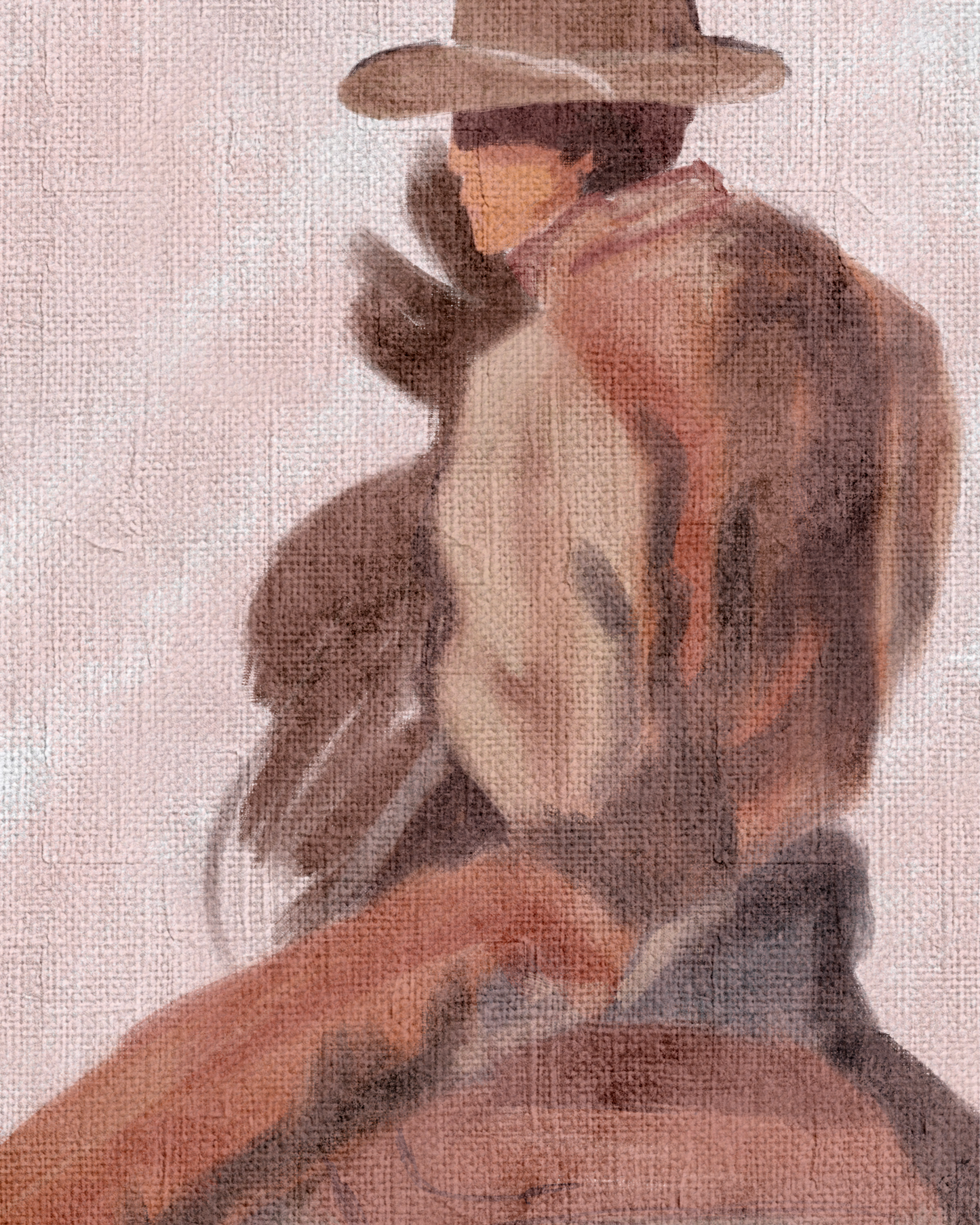 Rustic Rider Print