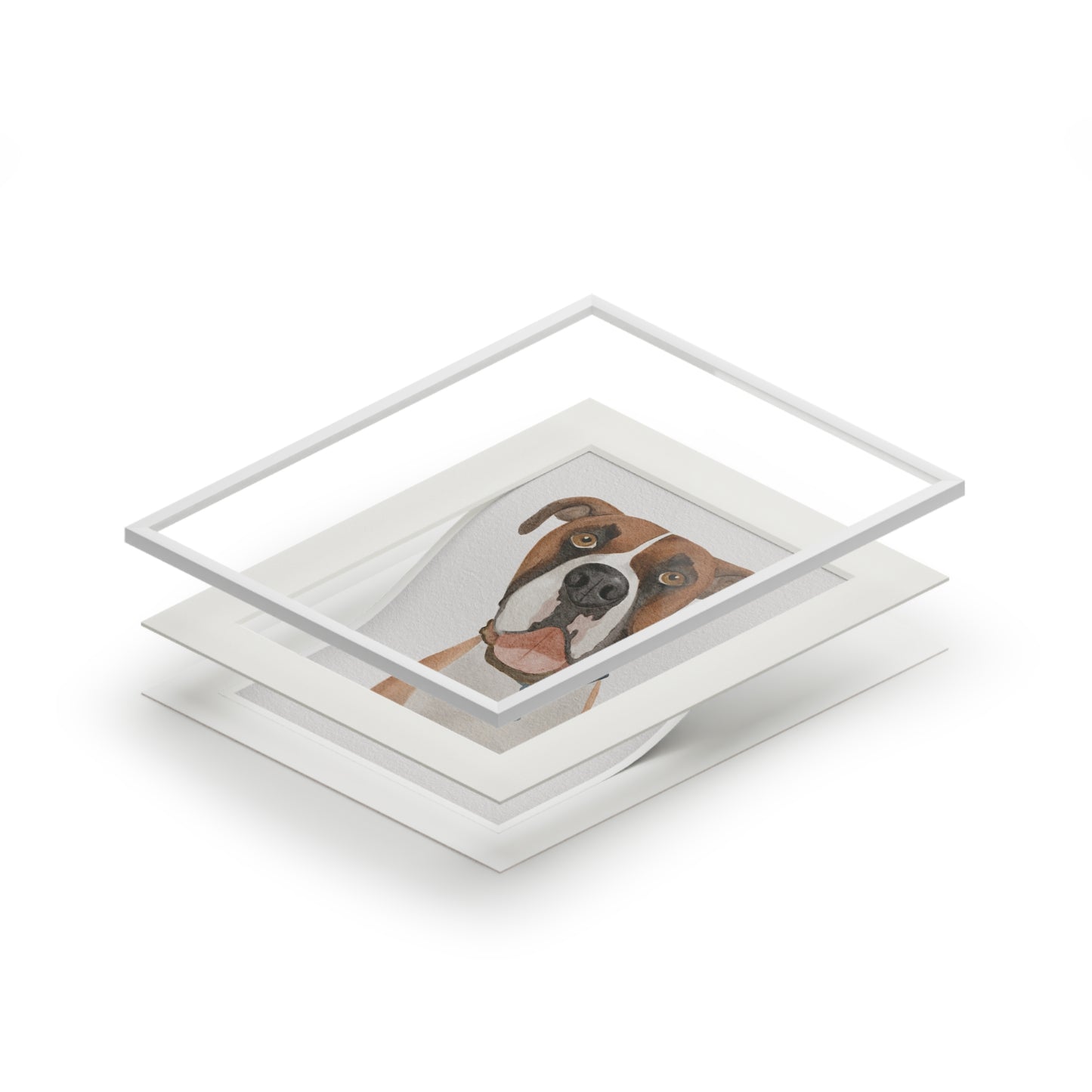 Fine Art Prints (Passepartout Paper Frame)