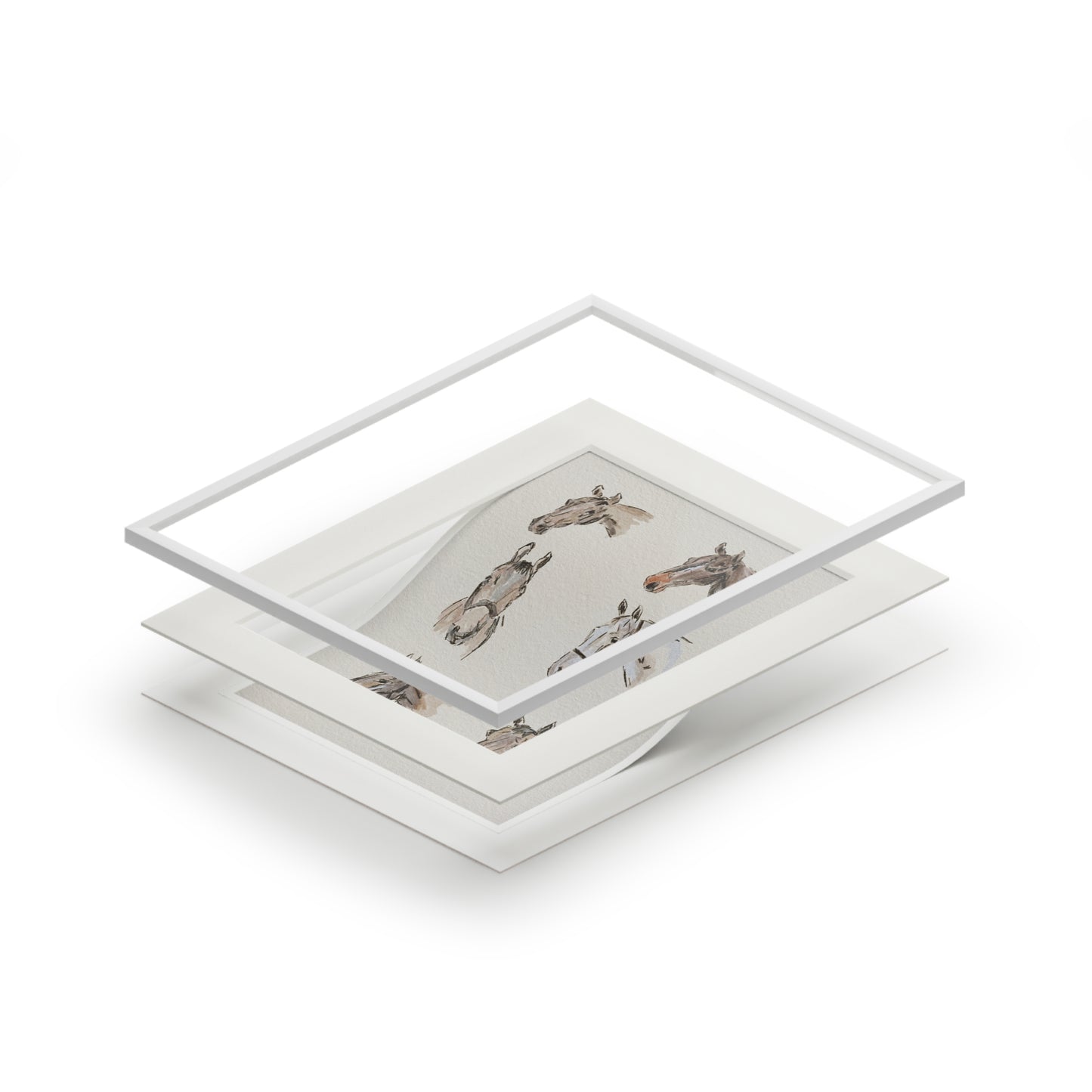 Horses Print