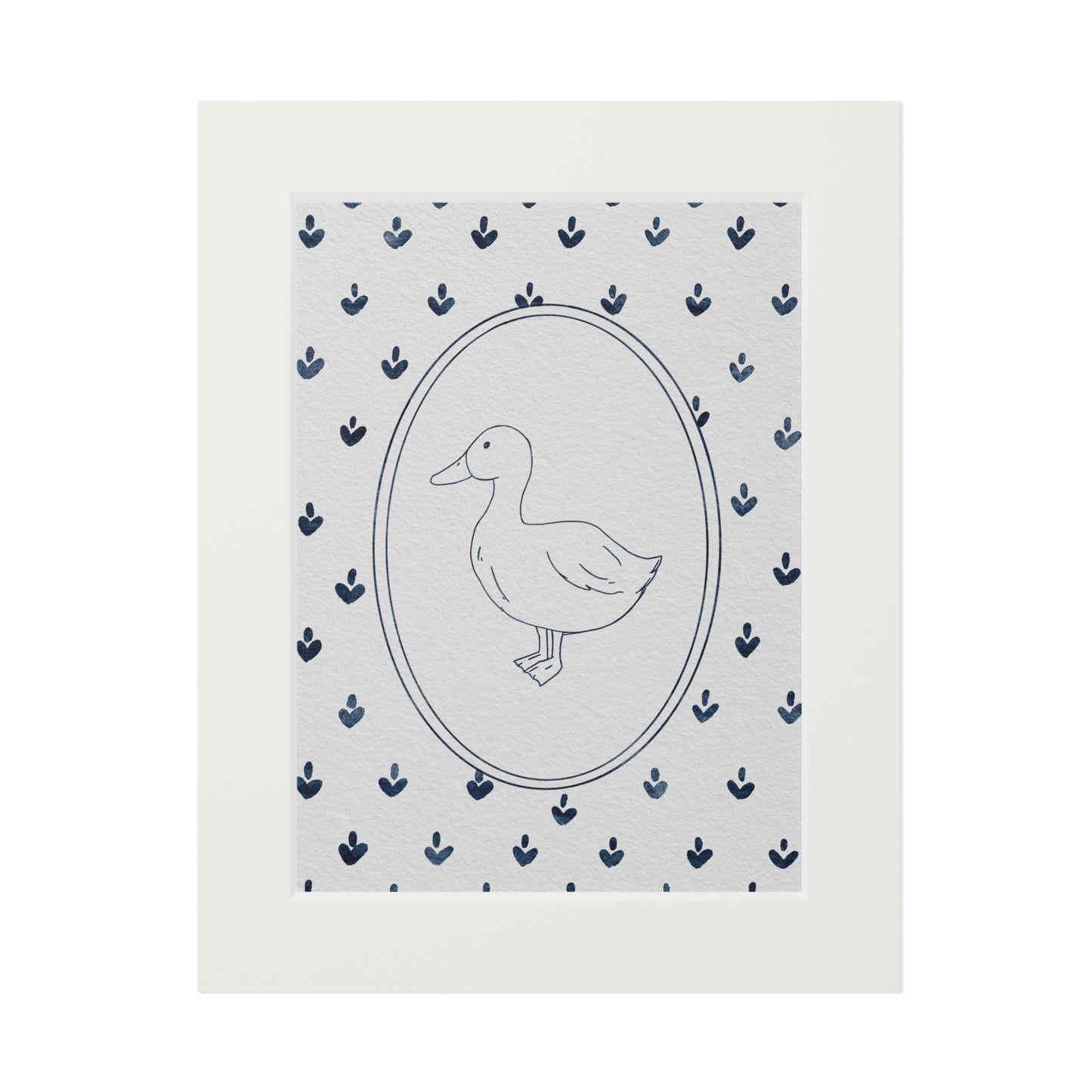 Farm House Duck Print