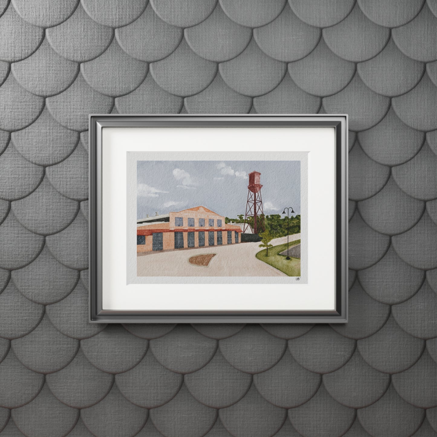 Franklin Factory Print