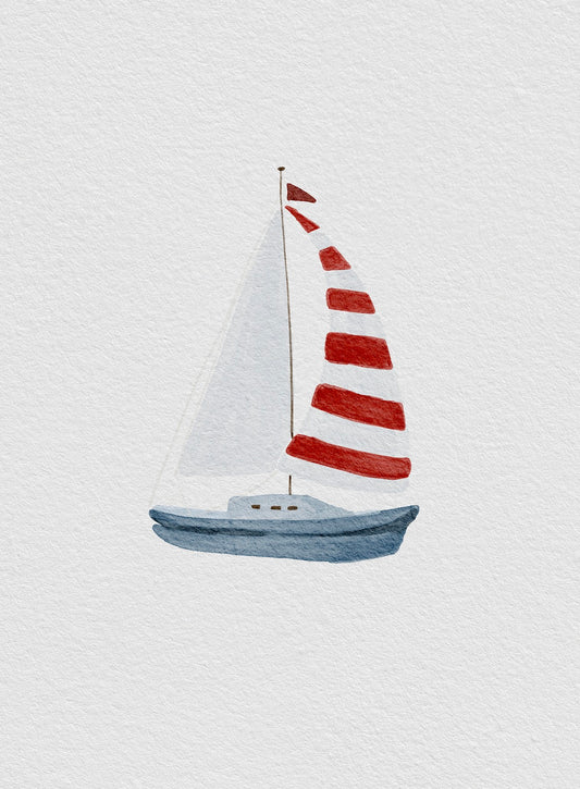 Sailboat print