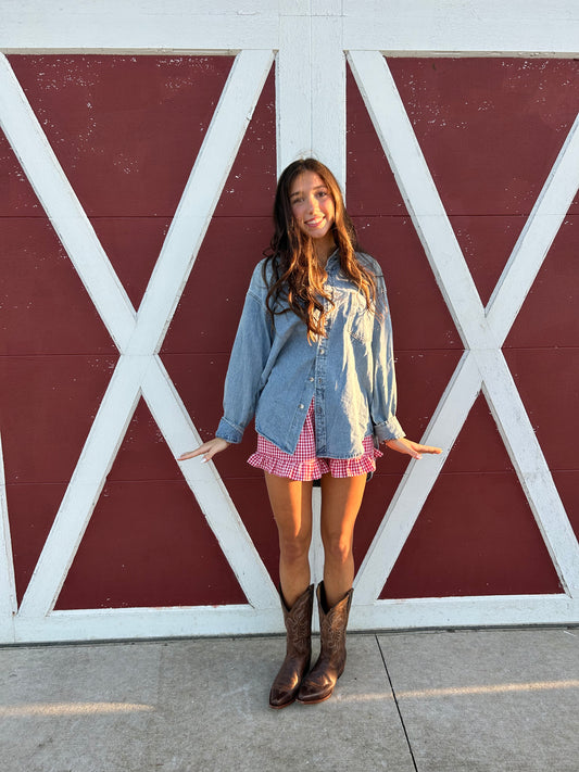 The Denim Button Down