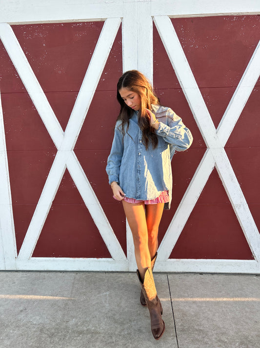 The Denim Button Down