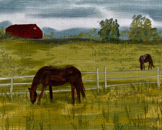 Grazing Print