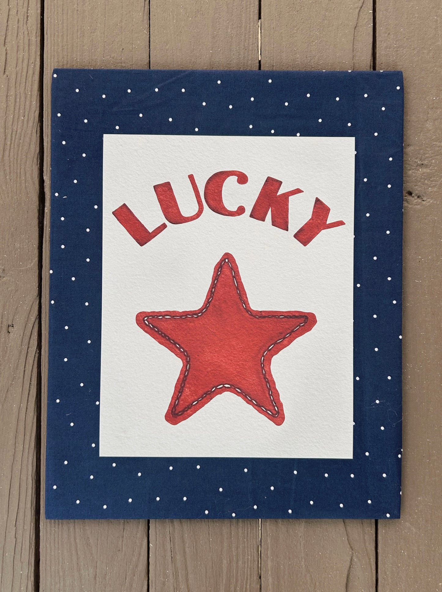 Fabric Lucky Star