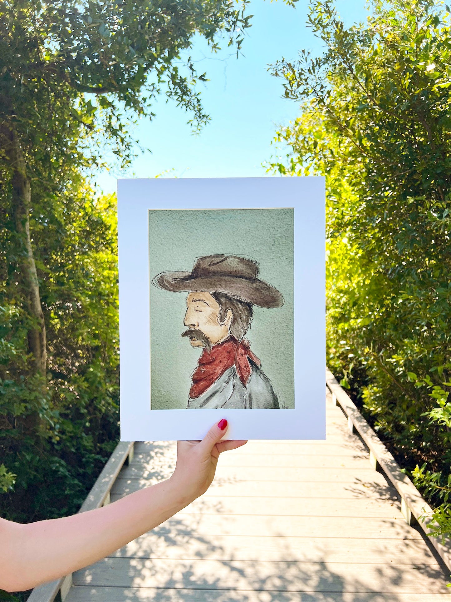Cowboy Print