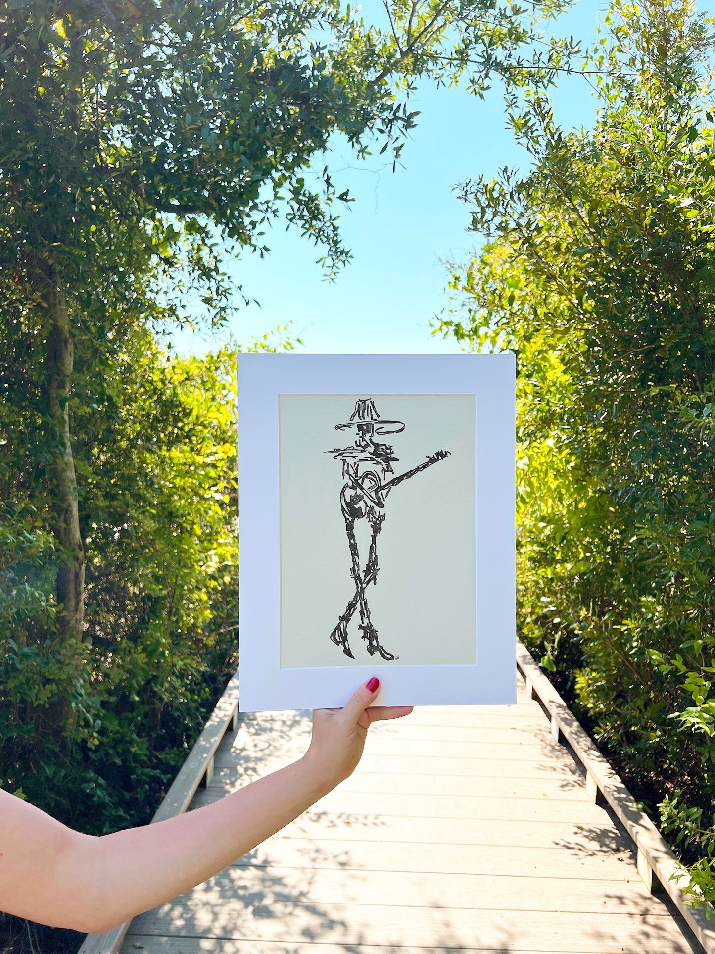 Modern Cowboy Print