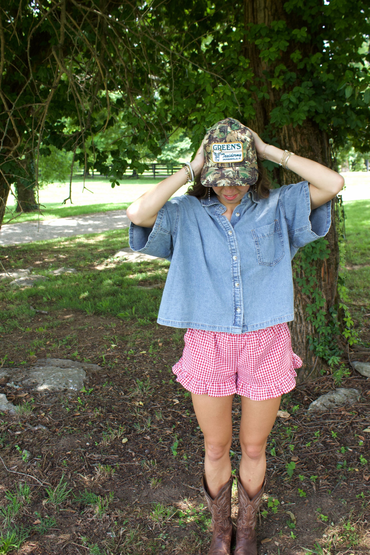 Lainey Denim Tee