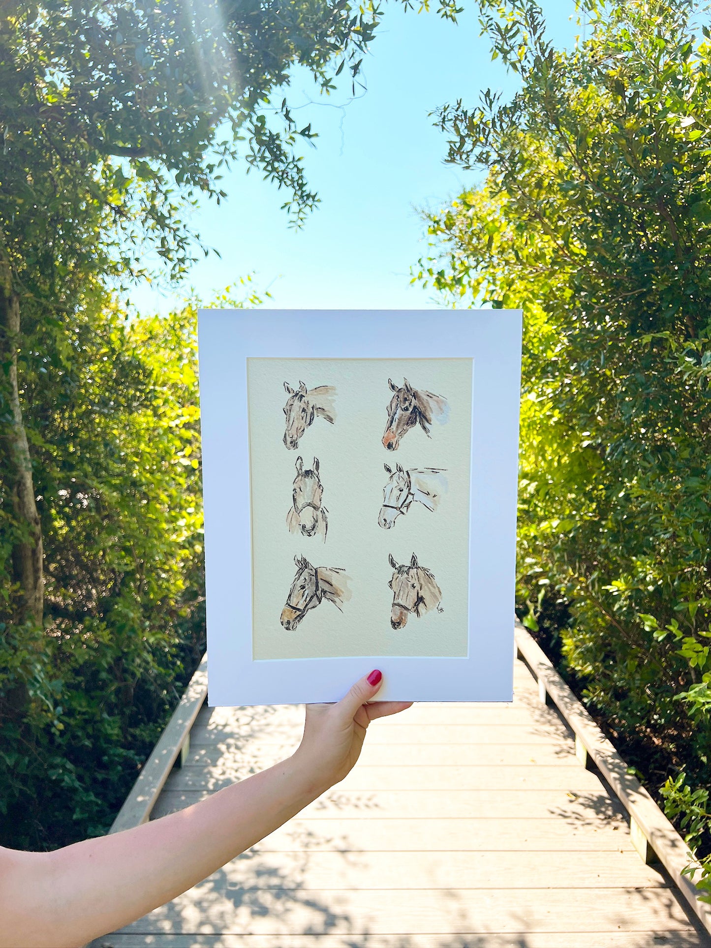 Horses Print