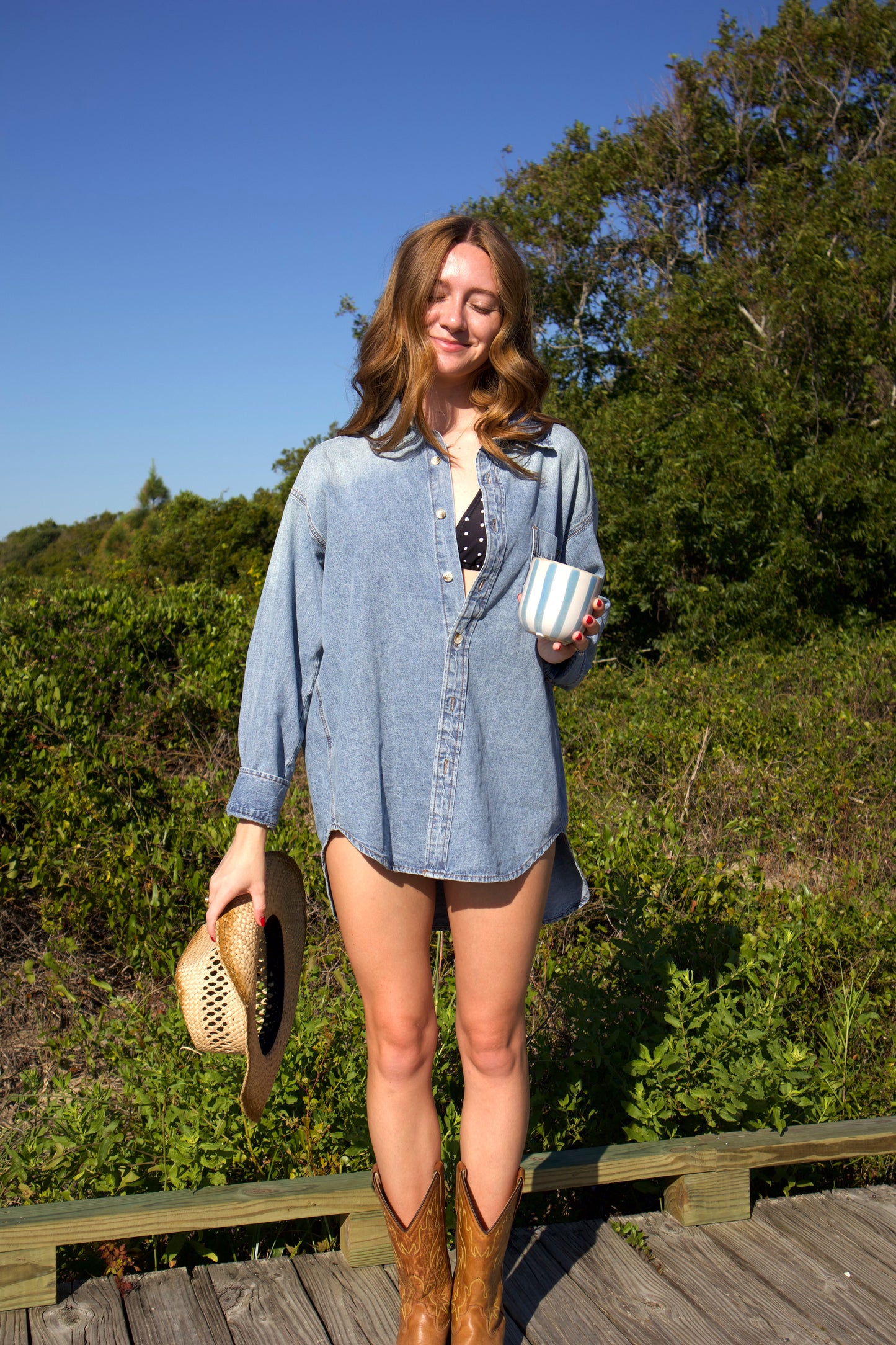 The Denim Button Down