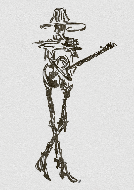 Modern Cowboy Print